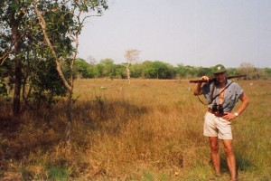 The flat grassland south of the Zambezi Delta                 